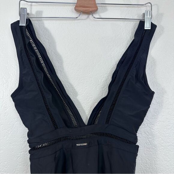 Ted Baker London Plunge One Piece Swimsuit - Picture 4 of 8